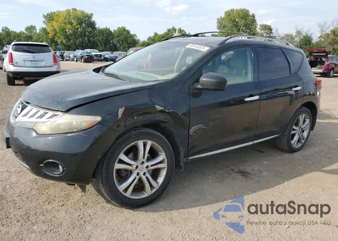 2009 Nissan Murano S z USA, uszkodzony, nr VIN JN8AZ18W69W141551